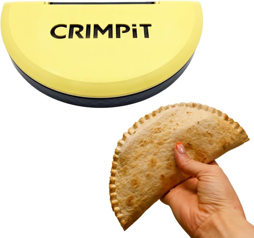 Large Tortilla Sealer - For 10-12” Flour Tortillas | Make Sealed Tacos, Quesadillas, Burritos & More | Mess-Free Meals in Seconds | BPA-Free, Dishwasher Safe | Made in UK & USA