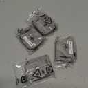 Labelife M-K231 PTM95 Label Tape Replace for Brother M Tape P Touch M-K231S M231 MK231 M-231 12mm 0.47 Inch for Brother PTouch PT-M95 PT-65 PT-80 PT-70 PT-45 PT-90 Label Makers, Black on White, 4 Pack