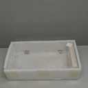 Necklace Holder, Acrylic Necklace Organizer, Rotatable Clear Jewelry Holder Organizer Display Case for Long Necklaces Pendant Bracelets, Jewelry Holder Box with Velvet Tray for Rings Earrings