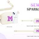 COSHAYSOO Girls Purses Fanny Pack Crossbody Belt Bag Birthday Gifts for 6 7 8 9 10 11 12 Year Old Girl Age 6-8 8-10 10-12 Kids Basket Stuffers Tween Teen Preteen Trendy Stuff Ivory M