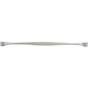 Hickory Hardware 1 Pack Solid Core Kitchen Cabinet Pulls, Luxury Cabinet Handles, Hardware for Doors & Dresser Drawers, 8-13/16 Inch (224mm) Hole Center, Satin Nickel, Twist Collection (8-13/16 Inch (224mm) Center to Center)
