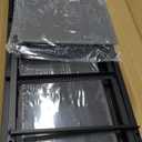 DWVO Dresser for Bedroom, Fabric Dresser with 8 Drawers, Chest of Drawers for Closet, Living Room (Black Grey)