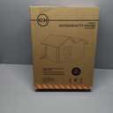 K&H Pet Products Extra-Wide Heated Cat House for Outside, Outdoor Cat House with 2 Safe Escape Doors, Weatherproof Insulated Stray & Feral Shelter with Waterproof Heated Bed, Safety Listed - Olive