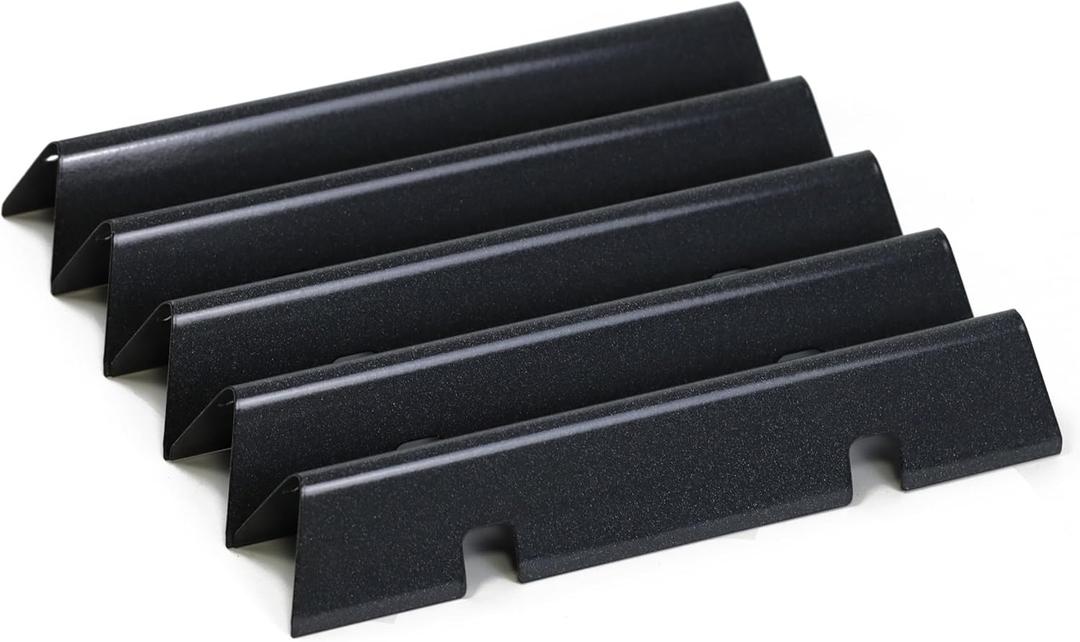 Spirit II E310 67046 7636 Flavorizer Bars for Weber Spirit II & I & GS4 Spirit II E310 E320 S310 S320 Grills with Front Mounted, 15.3 inch Heat Plate Flame Guard for Weber 67046 69797 68843 Parts