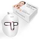 EVFOFO Red Light Therapy Mask for Face, 7 Colors LED Face Mask Light Therapy At Home, Led Face Mask Light Therapy-White