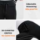 baleaf Women's Thermal Fleece Lined Leggings with Pockets Ankle Zip Reflective Water Resistant High Waisted Warm Snow Pants (Black)