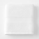 White Bath Towel 40x22 Inch Poolside Towels, Cotton Towel for Bathroom, Hotel, Gym, Pool, Spa