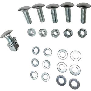 6 Pack Chrome Bumper Bolts  Fits for 1980s & Up Chevy Silverado, GMC S10, S15 Pickup  Rust-Resistant Stainless Steel Bolt Kit for Front & Rear Bumpers