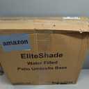 EliteShade Umbrella Base Water Filled Stand Market Patio Outdoor Heavy Duty Umbrella Holder(Black)