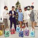 Sweetude 36 Pcs Team Appreciation Nonwoven Gift Bags with Handle Bulk 10" x 8" x 4" Reusable Tote Wrapping Bags for Coworker Team Employee Staff Party Supplies Decor