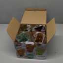 14 oz Plastic Stackable Drinking Tumblers, BPA-Free, Dishwasher Safe, Durable Shatterproof Reusable Kid Cups, Everyday Water/Juice Glasses for Indoor/Outdoor (Set of 8, Gift Box)