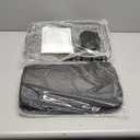 Aodaer Bike Basket with Removable Liner Bag Cargo Net Large Folding Bike Basket Quick Release Metal Ebike Basket Bicycle Storage Basket for Carrying Fruit & Grocery Pets Dogs