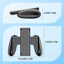 HUDOBBYE Switch 2 Grip for Nintendo Switch 2 Joy con- Comfortable Anti-Slip Joy Con Magnetic Mount Accessory, Controller Grip Without Charging Function, Compatible with Switch 2 Joycon