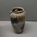 TADIBU Ceramic Vase - 20/29/34CM Tall Flower Vase, Home Garden Plant Container Vintage Rustic Decorative Vases (Size:17 * 17 * 34CM,Color:A)