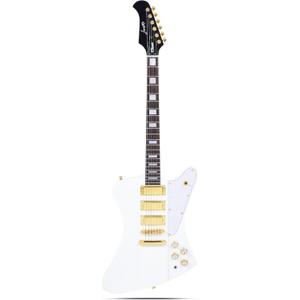 Firefly FFDB Electric Guitar White Color