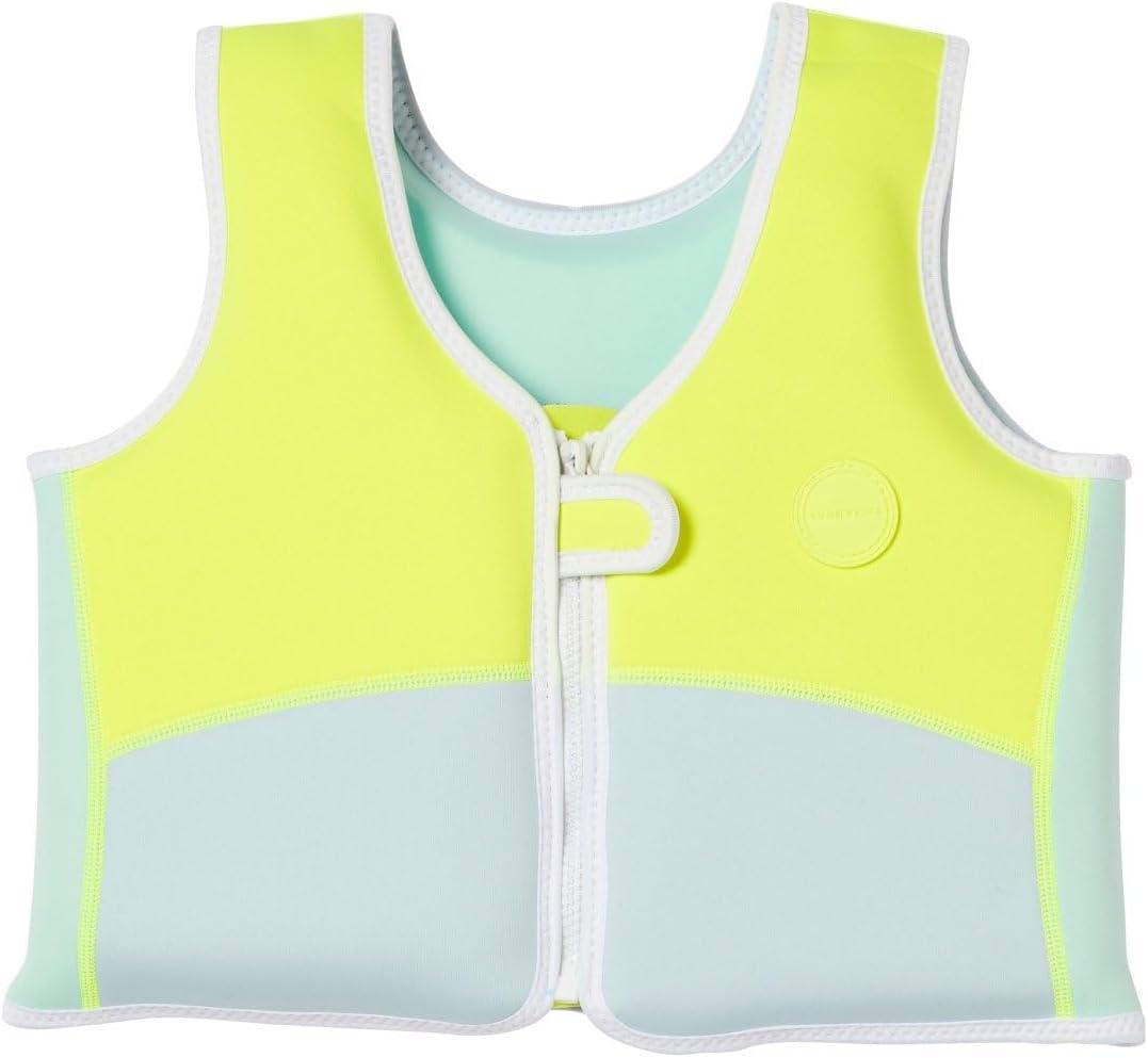 SUNNYLiFE Swim Vest - Constructed with Neoprene Plus a Secure Front Zip and Develop Water Confidence. | Toddler Swim Vest