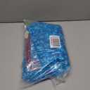 Sky Blue Tall Curly Costume Wig Women Light Blue Beehive Wigs with Red Necklace Christmas Halloween Cosplay Wigs Funny Party Wig