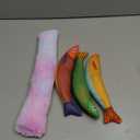 Cat Toys 4 Pack Kitten Toy for Bored Indoor Cats Soft Plush Cute Interactive Chew Toys