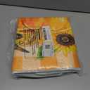 ODAWA Sunflower Autumn Pumpkin Dish Drying Mat, Drying Mat For Kitchen Counter, Absorbent Polyester Material, Heat-resistant Drying Mat 18 In x 24 In