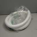 White Plastic Air Conditioner Drain Pipe Water Hose 6 FT