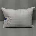 DOWNLITE Flat & Soft Down Pillow  Hypoallergenic Premium Down (Not Feathers)  Standard Size, 20 x 26