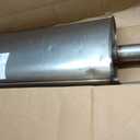 Walker Quiet-Flow SS 55303 Direct Fit Exhaust Muffler Assembly 2.17" Inlet (OD) 2.17" Outlet (OD) for Toyota 4Runner