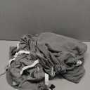 Genina Seat Covers for Dining Room Chair Seat Slipcovers Kitchen Chair Covers (Gray, 6 Pcs) (Grey)