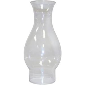 Lamplight 417b Flaretop Chimney Oil Lamp, Clear 2 Pack