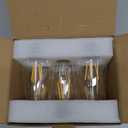 Vintage LED Edison Bulbs, ST58 Dimmable 4W E26 LED Bulb 40W Equivalent, 3000K Soft White Led Light Bulbs, Antique LED Filament Bulbs, CRI 80+, Flicker Free, No Glare, Clear Glass, Pack of 6