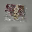 2 x Cat Christmas Ornament  2025 Cat Christmas Tree Hanging Ornament - Cute Wooden Kitten Tree Decoration with Snowflakes & Paw Prints for Kitten Lovers, Pet Owner Christmas Dcor