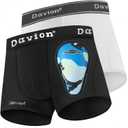 Davion Baseball Cup Youth Boys Underwear with Protective Athletic Cup for Boys, Soft Sports Protection for Baseball Football (Small, Black+white)