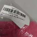 Women Y2K Crop Tops Short Sleeve Ribbed Knit Shirts Cute Bow Embroidery Tee Shirts Teen Girls Slim Fitted Baby Tees (Large, Fuchsia)