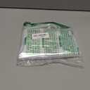 AmazerBath 48x72 Shower Curtain Stall, Clear Plastic, Heavy Duty Thick PEVA with 2 Weighted Stones and 8 Grommet Holes