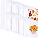 Patelai Sublimation Dishtowel Absorbent Multi Purpose Kitchen Dish Towels Blank DIY Dishcloth Bathroom Towel for Fall Christmas Kitchen Home Decor,16 x 24 Inch(24 Pieces)