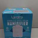 Stainless Steel Humidifier, 3L Warm Mist Humidifier, Easy Clean with Warm Steam Humidifier, Healthy Air Mist Humidifiers for Bedroom Living Room, with Sleep Mode and Auto-off Setting