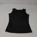 Mens Compression Shirt Slimming Body Shaper Vest Workout Tank Tops Abs Abdomen Undershirts (Small, Black)
