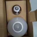 Aukora Motion Sensor Light Bulbs, 12W (100-Watt Equivalent) E26 Motion Activated Dusk to Dawn Security Bulb Outdoor/Indoor for Front Door Porch Garage Basement Hallway Closet(Cold White 2 Pack)