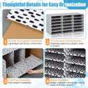 Fuutreo 2 Pcs Classroom Construction Paper Storage,Black Blocks