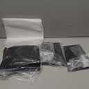 5PCS Face Plates Cover for PS5 Pro Disc and Digital Edition, Matte FacePlate Shell Accessories Compatible with PlayStation 5 Pro Protective Panel (Black)