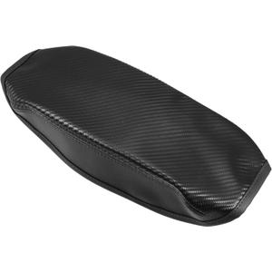 X AUTOHAUX Center Console Armrest Box Cover for Ford Focus ST Electric S SE SEL 2015 2016 2017 2018 Pad Interior Anti-Scratch Faux Leather Carbon Fiber Pattern Black