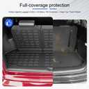 Xipoo Cargo Mat Compatible with 2014-2019 Toyota Highlander Trunk Mat Backrest Trunk Liner Cargo Liner Replacement for 2014-2019 Highlander Accessories