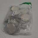 80pcs Natural Wood Slices, HOOMBOOM 3.5 Inch DIY Wooden Christmas Ornaments Unfinished Predrilled Wood Circles for Crafts Centerpieces Holiday Hanging Decorations