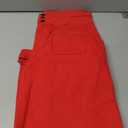 roswear Wide Leg Jeans Woman High Waist Stretchy Loose Denim Pants, Red, Medium
