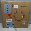 Gold Vanity Mirror, 18 Inch Lighted Makeup Mirror with Smart Touch 3 Colors Dimmable, Tabletop, 360 Rotation