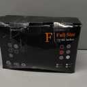 Heated Blanket Electric Blanket Full Size, Super Soft Cozy Upgraded Flannel Heating Blanket with 6 Heating Levels & 1-10 Hours Auto Off, Fast Heating & Overheat Protection, 72" x 84", Dark Gray