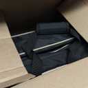 Mangrove 2 Ball Bowling Bag with Wheels, Double Bowling Bags 2 Ball Roller w/Separate Compartment for Bowling Shoes (Up To US Mens Size 15), Accessory Pocket & Retractable Handle Extends To 40" (Black)