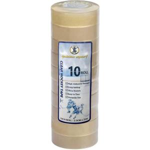 Clear Hockey Tape, Hockey Tape Multipurpose, Clear, 10 Pack - for Socks and Gear, Easy to Stretch and Tear