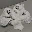 3PCS Halloween Ghost Decorative Garden Stakes White Spooky Ghosts Halloween Decorations Outdoor Scary Flying Ghost Yard Sign Stakes for Outside Garden Lawn Patio Porch Home Party Decor (Classic)