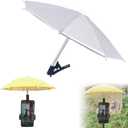 Phone Umbrella, 2024New UV Protection Phone Umbrella for Sun,Universal Adjustable Suction Cup Phone Stand Umbrella for Phone,Sun Shade Cover Cell Phone Umbrella Sun Shade