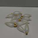 Frosted Flame Tip C32 Chandelier Light Bulbs, 40W E12 Candelabra Base, 120V Dimmable Candle Bulbs with Warm White for Chandeliers, Ceiling Fans, Outdoor, Porch, Hallway, Decorative Lighting (12 Pack)